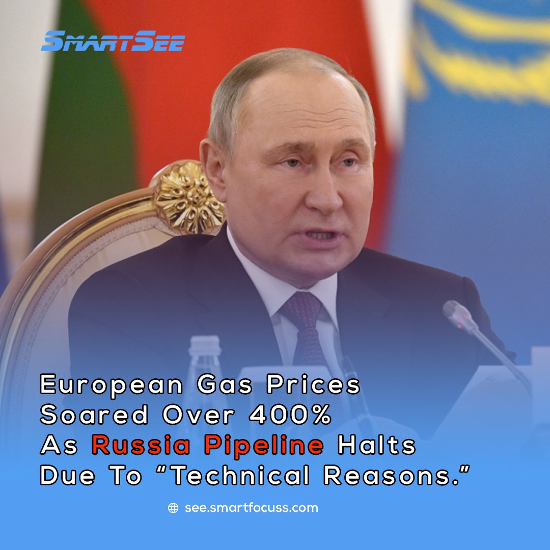 smartseee's tweet photo. Europe faces the possibility of devastating gas rationing occurring this coming winter.
Follow this link to read the full article:
https://t.co/Fe5PfTZ61T
#fintech #russia #ukraine #energycosts #fuelpoverty #fintechnews #trade #stockmarket #smartsee #finance #financenews https://t.co/w0T47x9QWI