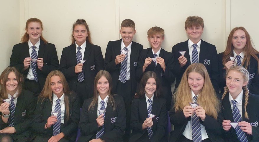 saxpedepartment's tweet photo. Y9 and Y10 students who have achieved their silver sports leaders award received their badges today! ππ #saxmindset https://t.co/wqO4MKuq2l