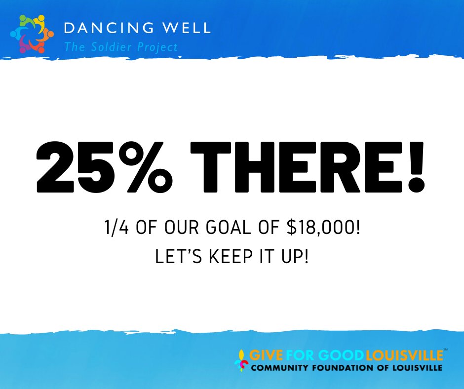 DancingWell's tweet photo. Dancing Well: The Soldier Project is holding the biggest fundraiser of the year today! Please give to transform the lives of Veterans coping with PTSD through dance &amp; community! Today Only https://t.co/defTnWmCCR https://t.co/eKas1Ad494