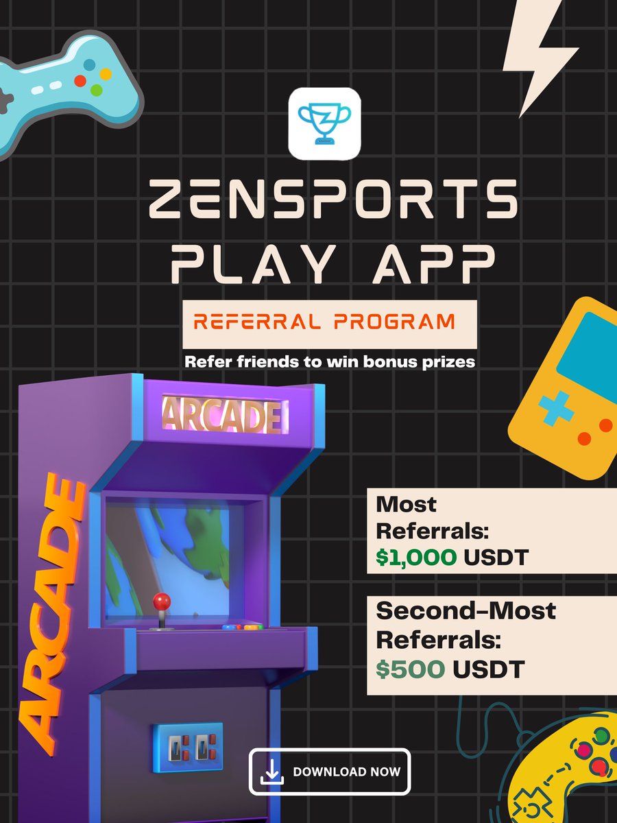 🚨Esports fans! Call your friends!🚨

For our ZenSports Play Contest, we will offer GUARANTEED prize money to the top two people w/ the most number of referrals who download &amp; sign up for the ZenSports Play app!

Share your referral code &amp; you could win!

zensports.com/blog/zensports…