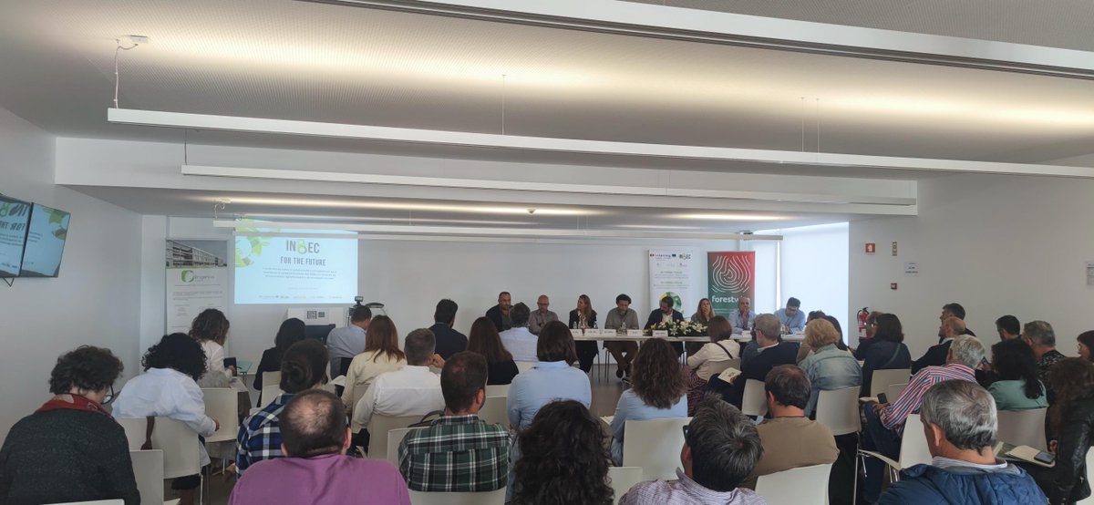 morecolab's tweet photo. Today we received the #INBEC for the future - Workshop on agroforestry bioeconomy projects.
The event, promoted by @FCesefor, in collaboration with @morecolab and @CForestwise, promotes dialogue and collaboration between entities in the region.
#bioeconomy #agroforestry https://t.co/08aFYaWzT4