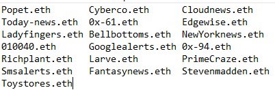 primecraze's tweet photo. Stolen ens domains from my wallet. If anyone buys, please contact me.
@opensea #stolennft #ensdomains https://t.co/xC3XRxNn6I