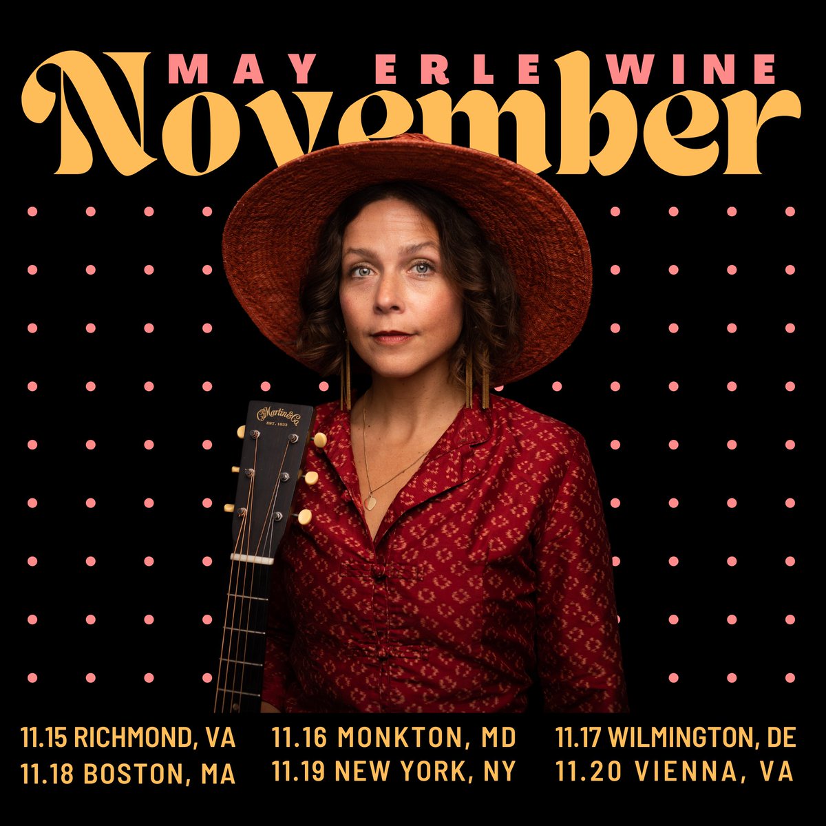 *JUST ANNOUNCED* 11/19 @mayerlewine Tickets on sale now! --> bit.ly/MayErlewineMer…