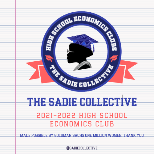 SadieCollective's tweet photo. Thank you to all the students, coaches and sponsors of the 2021-2022 High School Econ Clubs, which provided an opportunity for us to engage with high schoolers interested in economics nationwide! @GoldmanSachs #EconTwitter Learn more at: https://t.co/V1Up8xWogj https://t.co/UZFmDuK5t7