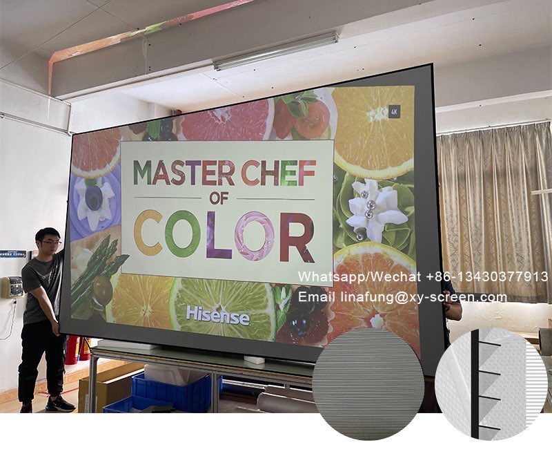 LinaAVAudio's tweet photo. 4K Cinema ALR Ambient Light Rejecting CLR PET Crystal Projection Screen 130"/135"/140"/150" for Ultra Short Throw UST Laser Projector
#cinema4d #Hometheater #Hometheater #Homecinema #Smarthome #Businessintelligencesolutions #Projectintegrationsolutions #projector #HomeCinema https://t.co/RzfPe1LKqn