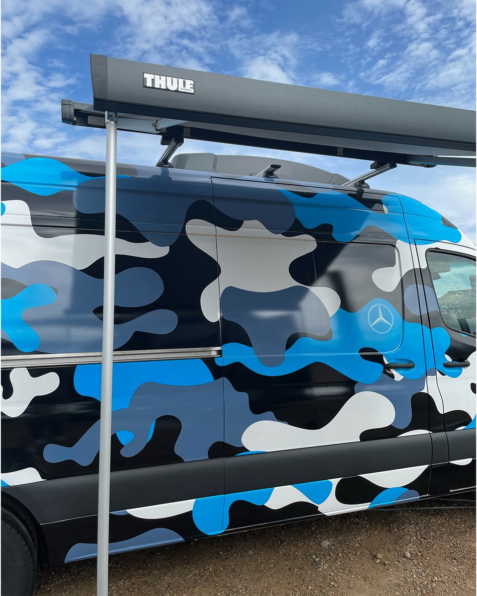 MBvansUSA's tweet photo. Ironically, this camo van is hard to miss. Thule accessories turn every spare inch into space for your gear.
#mercedesbenz #mercedesbenzvans #mercedes #benz #mbvans #mercedesbenzvansusa #vanlife #thule #thulerack #vanlifeadventure #camowrap https://t.co/5EL9ZG3noh