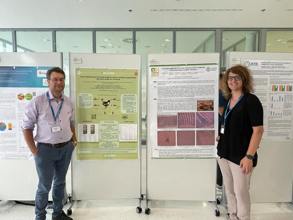 poultrynsect's tweet photo. Happy to share more updates about our members involved in events across the world, Dr. Francesco Gai (project coordinator) &amp; Dr. Ilaria Biasato are currently at @INSECTA2022🇩🇪.Such an amazing event!
Click on each picture for more informations about their works.
See you soon! 🪰 https://t.co/jPsJSP2rby