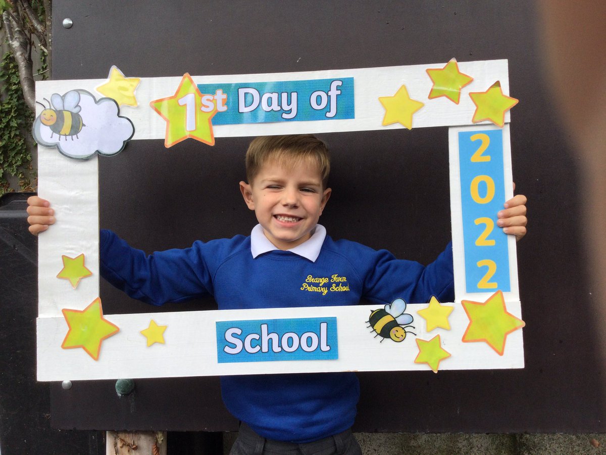 gfprimarycov's tweet image. We have welcomed our new Reception children into school this week. We are very proud of how well they are settling into Grange Farm. #GFReception #firstdayofschool