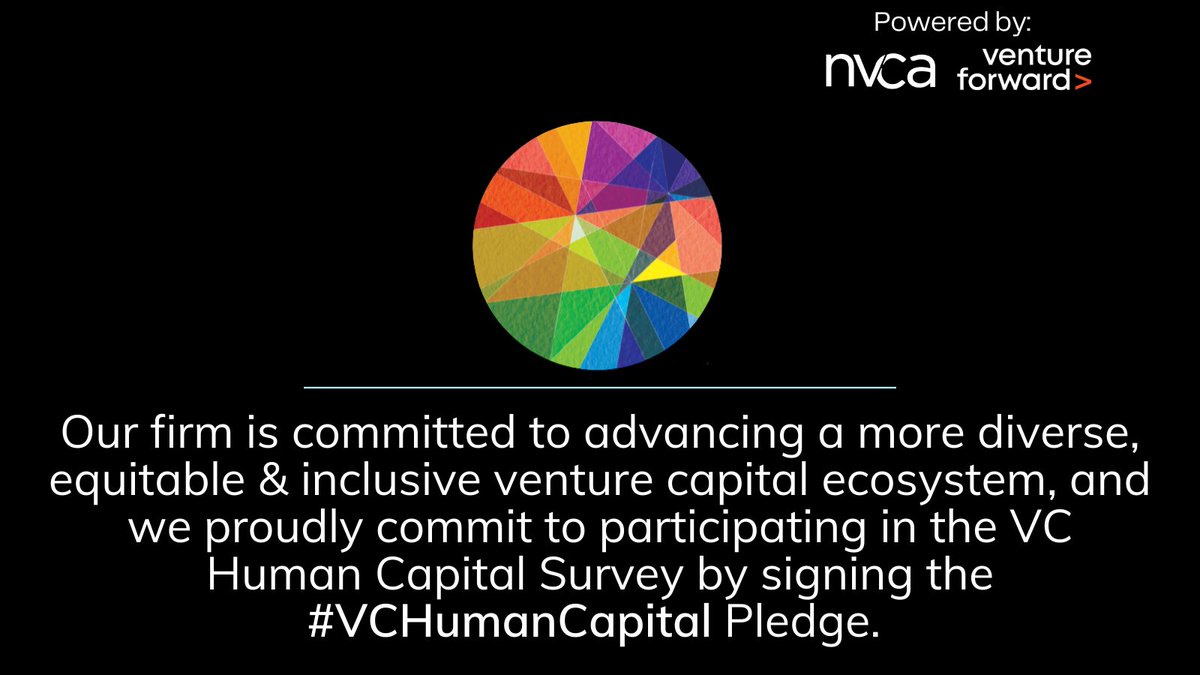 RobleVentures's tweet photo. Roble is proud to have signed the @nvca + @vcforward #VCHumanCapital pledge. The vast majority of our founding teams and boards are comprised of diverse teams. ๐ณ #humanenablement #DEI https://t.co/t63JUN5RWH https://t.co/ZfvbRGaiSG