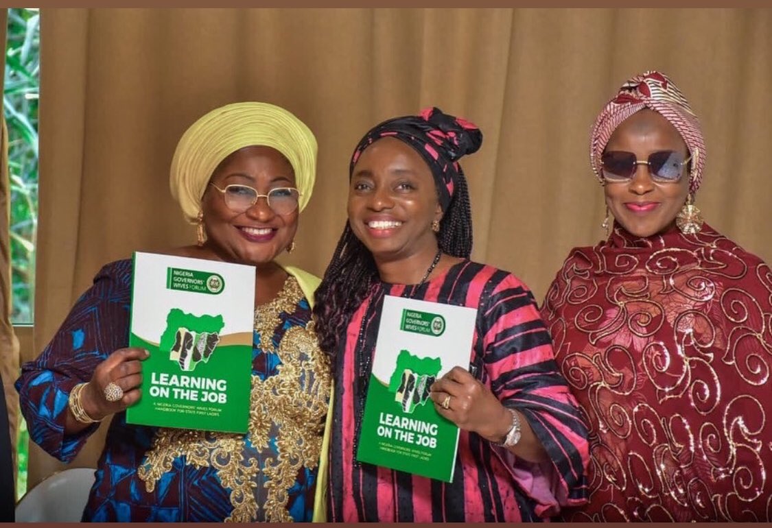 KafayatOyetola's tweet photo. The annual retreat of the Nigerian Governors' Wives Forum @ngw_forum took its train to Uyo, Akwa-Ibom State. 
#NGWFannualretreat 
#NGWF https://t.co/RQke5rnfT7