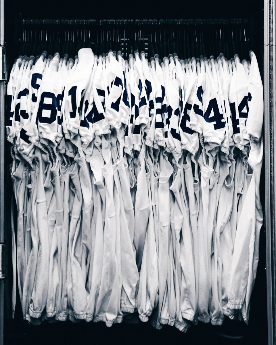 PennStateFball's tweet photo. packed &amp; ready to go ⚪️ https://t.co/5uE8QAFpnV