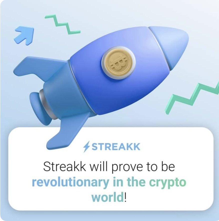 HoweySpeed's tweet image. 💥 Don’t miss out on the chance to earn passive income with Streakk! We are revolutionizing how people earn crypto and want you to be a part of it🤝. Take look streakk.io