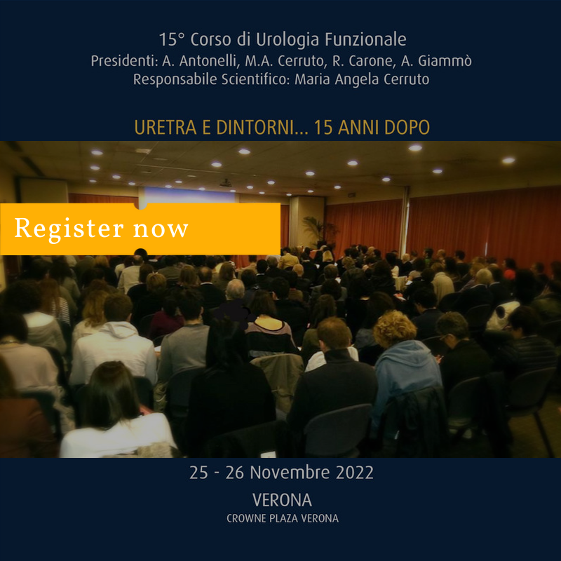 𝟭𝟱° 𝗖𝗼𝗿𝘀𝗼 𝗱𝗶 𝗨𝗿𝗼𝗹𝗼𝗴𝗶𝗮 𝗙𝘂𝗻𝘇𝗶𝗼𝗻𝗮𝗹𝗲
25-26 Novembre 2022 | CROWNE PLAZA VERONA
𝗔𝗽𝗲𝗿𝘁𝗲 𝗹𝗲 𝗶𝘀𝗰𝗿𝗶𝘇𝗶𝗼𝗻𝗶 𝗼𝗻𝗹𝗶𝗻𝗲 👇
defoe.it/15-corso-di-ur…
Leggi la nostra newsletter per saperne di più 👇
defoe.it/so/62OCo1qAe?l…
#urologiafunzionale