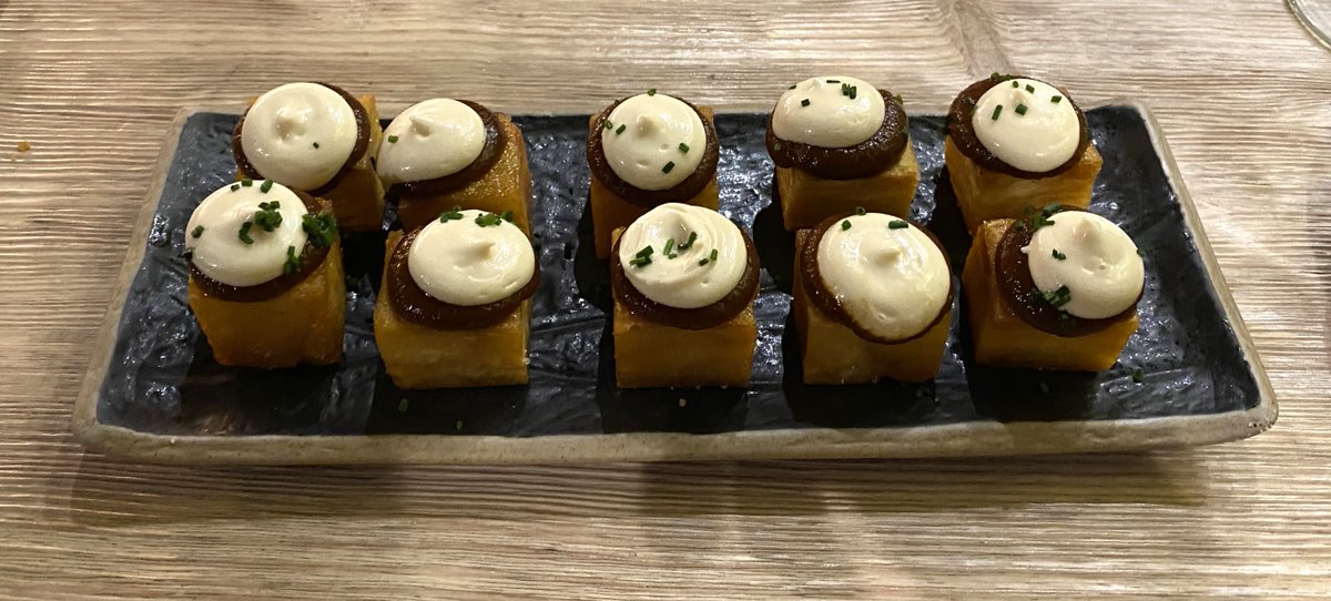 RenoirGuides's tweet photo. #illespitiüses #illesbalears #Ibiza2022 #ibiza
#santantoni An excellent meal last week at #esgerret in #SanAntonio
#tartardeatún
#calamarpanko
#patatasbravas
La Trucha de Bodega Finca Garabelos
#albariño D.O.Rías Baixas https://t.co/qg8oKwsKHj