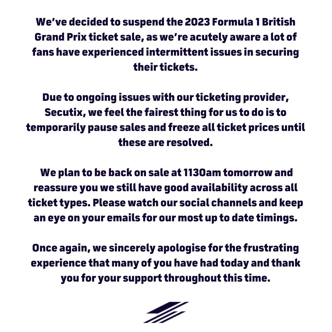 Silverstone tweet media