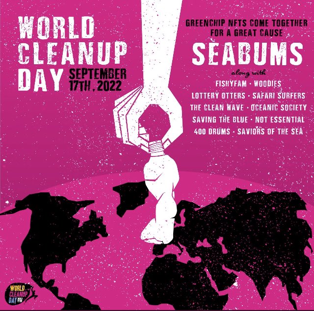 Gm! 💓 We're so excited for this weekend's beach cleanup! 🌊🧹

Aside from sunblock and protective gear, what do you consider a clean up must-have? 🤔