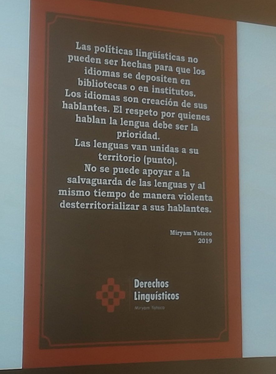 lamarionamiret's tweet photo. Miryam Yataco.
A true language activist🔥 maravillosas ideas.
Justicia lingüística, drets lingüístics, Facebook com a altaveu i empoderament personal amb les nostres llengües.
🙏 Fes retweet 🤓 https://t.co/ODIrEMXYxH