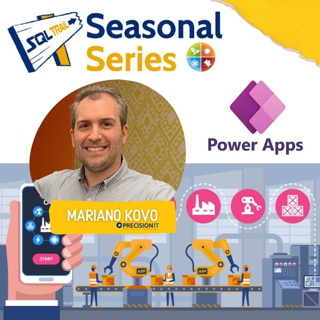 Hako_it's tweet image. 📍 Power Apps demo today with Mariano Kovo and Facundo Capdevila at 1pm ET!
👉 Sql Trail Seasonal series Event!
🇺🇸 1 pm ET
🇪🇸🇮🇹 7 pm
🇦🇷 2 pm
RSVP here:
sqldatapartners.com/sql-trail-seas…
#powerapps #sqltrail #seasonalseries #sqldatapartners #powerplatform #precisionit #hakoit