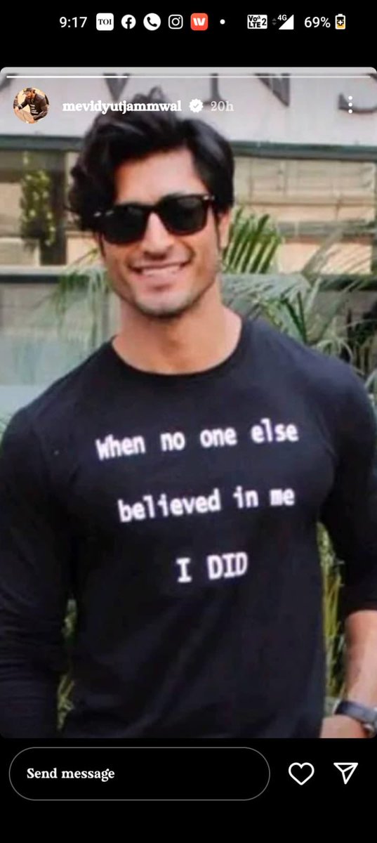 VidyutJammwal's tweet photo. And my JAMMWALIONS 🎉🎉🎉🎉🎉😘😘😘😘 https://t.co/xS4NE5do0i