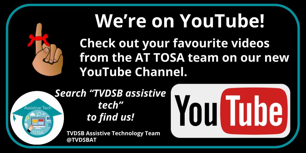 Need a #Read&amp;Write refresher? Want to learn more about using #Orbitnote? This and much more can be found on our YouTube channel! Learn and review at your own pace with this collection of short videos. 

#GoodForAllTech @RAndrewCanham 

youtube.com/channel/UCOwCE…