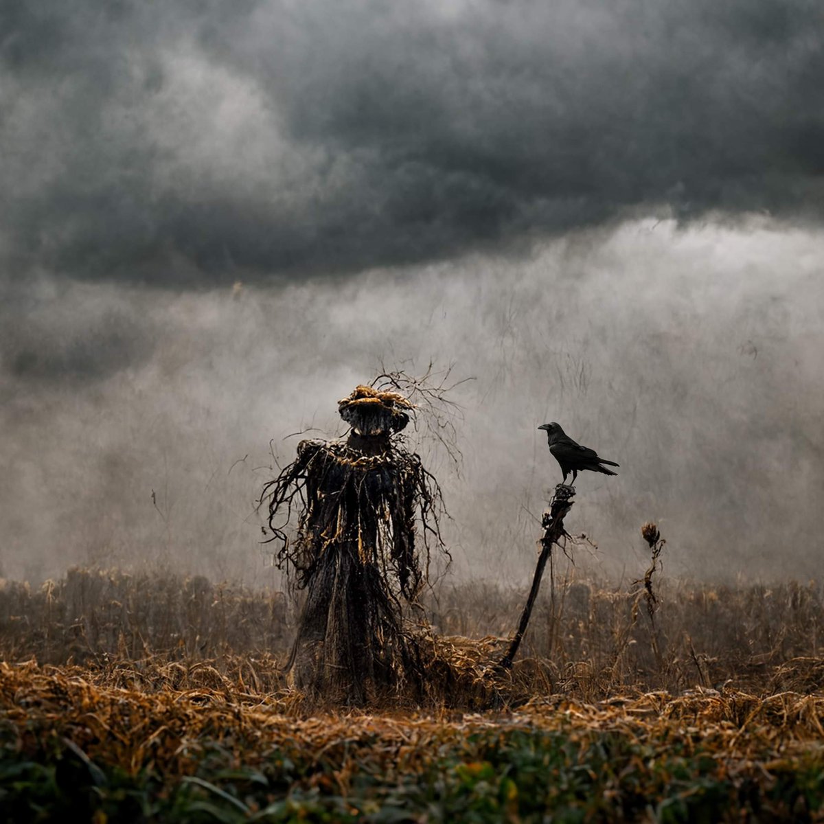 aranarruti's tweet photo. The defiant
#ai #digitalart #midjourney #scarecrow #crow #stormy #clouds #crop https://t.co/ONeeQFdA8V
