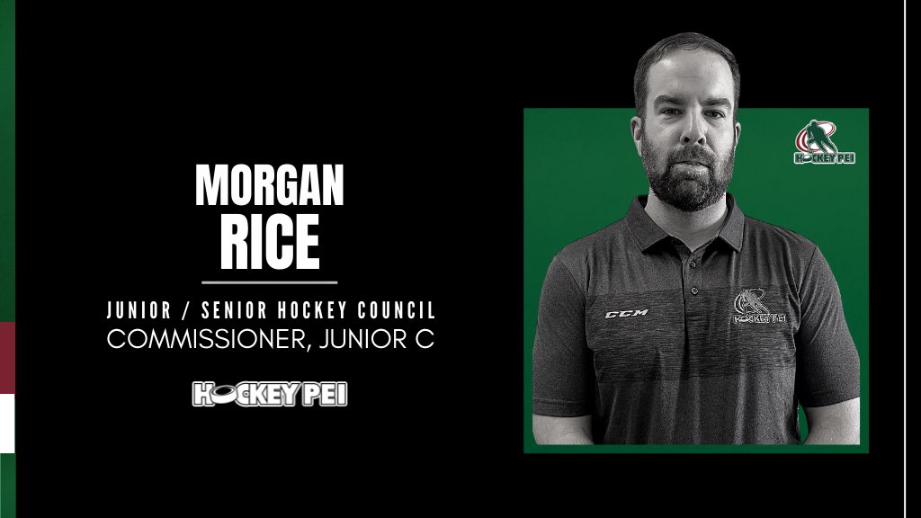 Charlottetown’s Morgan Rice has been named the new Commissioner of the PEI Junior “C” Hockey League. 

Read more 📝 | bit.ly/rice-release