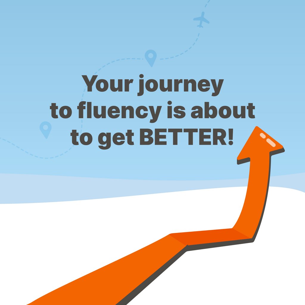 kwiziq's tweet photo. Your journey to fluency is about to get MUCH BETTER!
We can’t wait to tell you! ⌛ https://t.co/R1lrOnbW2x