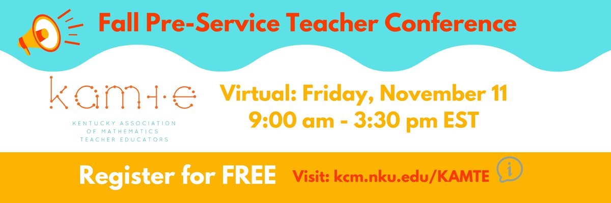 KAMTE19's tweet photo. KAMTE is excited to be partnering with HAMTE this year for our Virtual PreService Teacher Conference! Join us Friday 11/11/22 for a day of learning together! Visit https://t.co/UFkRZaXofR to register yourself or your students! https://t.co/uyzBEd8z0Y