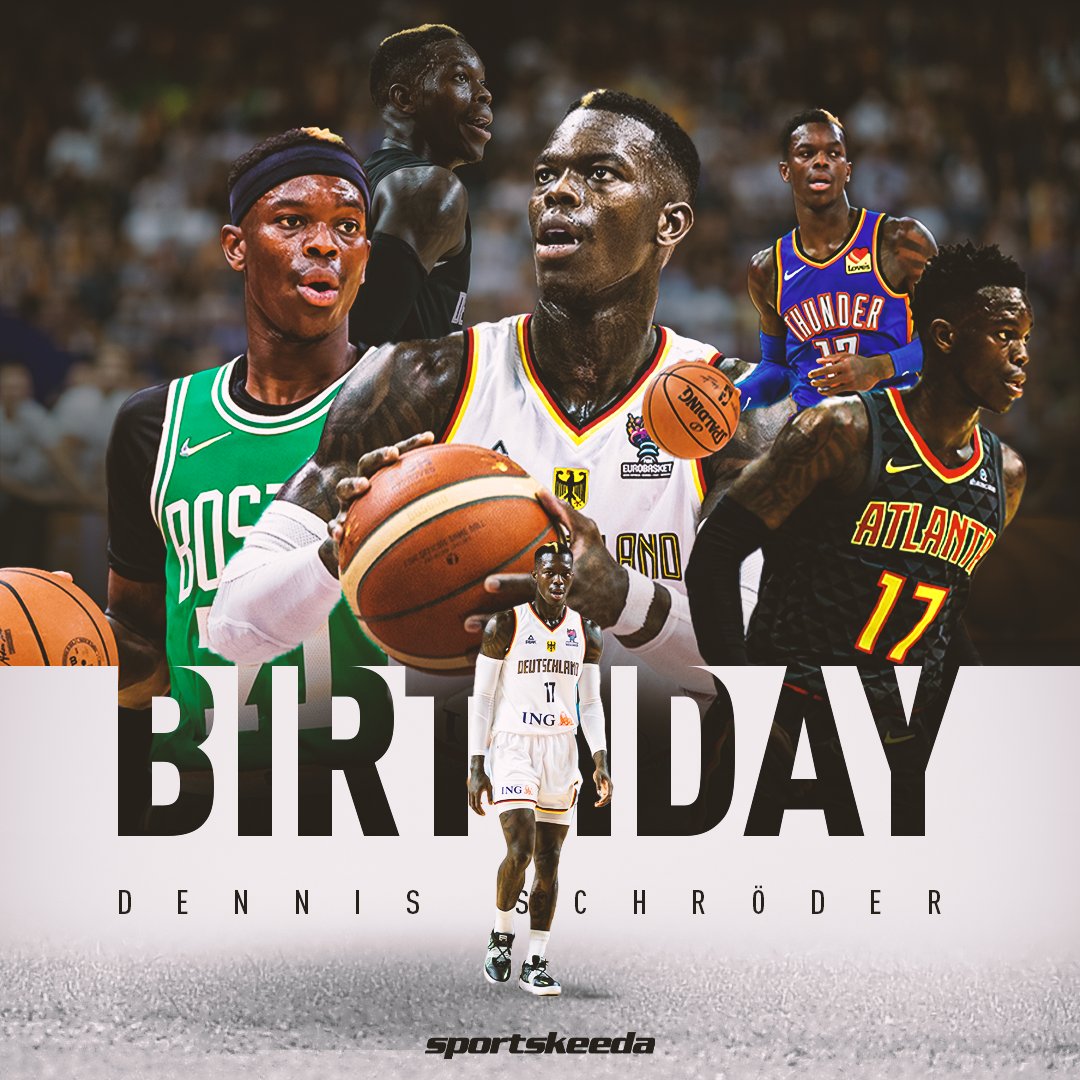 Join us wishing a very Happy Birthday to Dennis Schroder! 