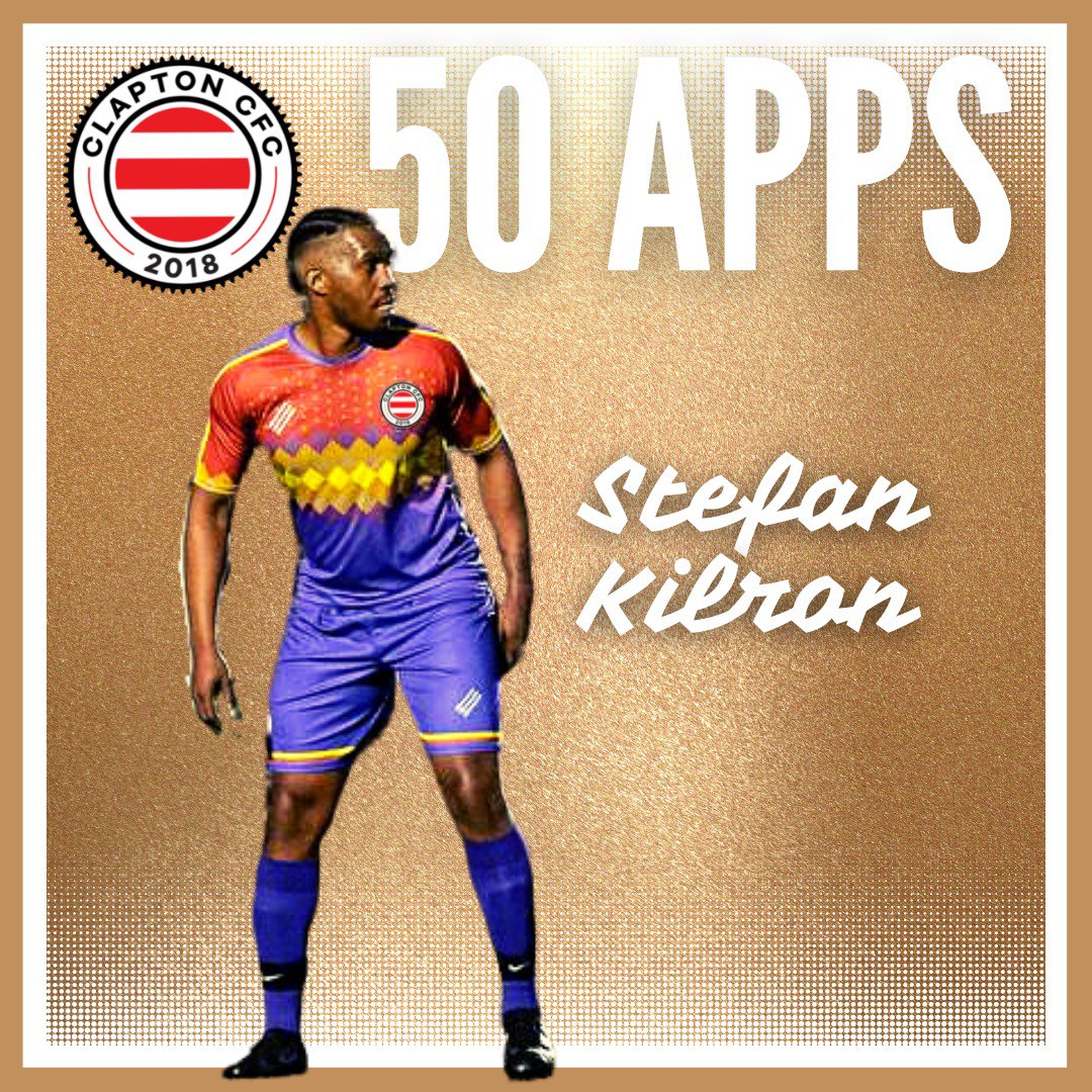 Clapton CFC's Stefan Kilron