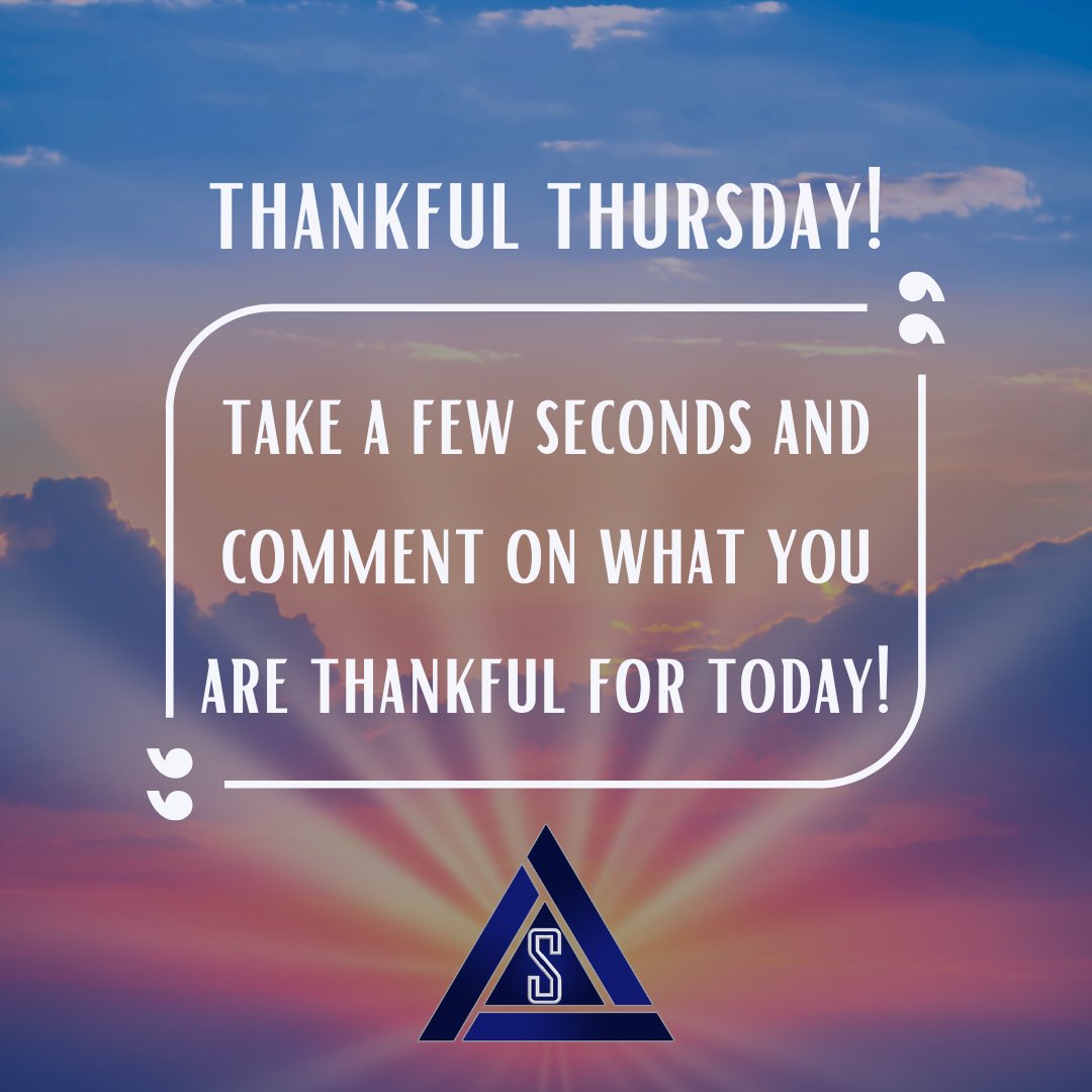 ExteriorsShield's tweet photo. What are you thankful for today? Take a moment to let us know!
We are thankful for the gorgeous sunny weather today! 🌞 #sunny #gothail #getshield #yyc #roofing #thankfulthursday https://t.co/W4MNyBDdrU