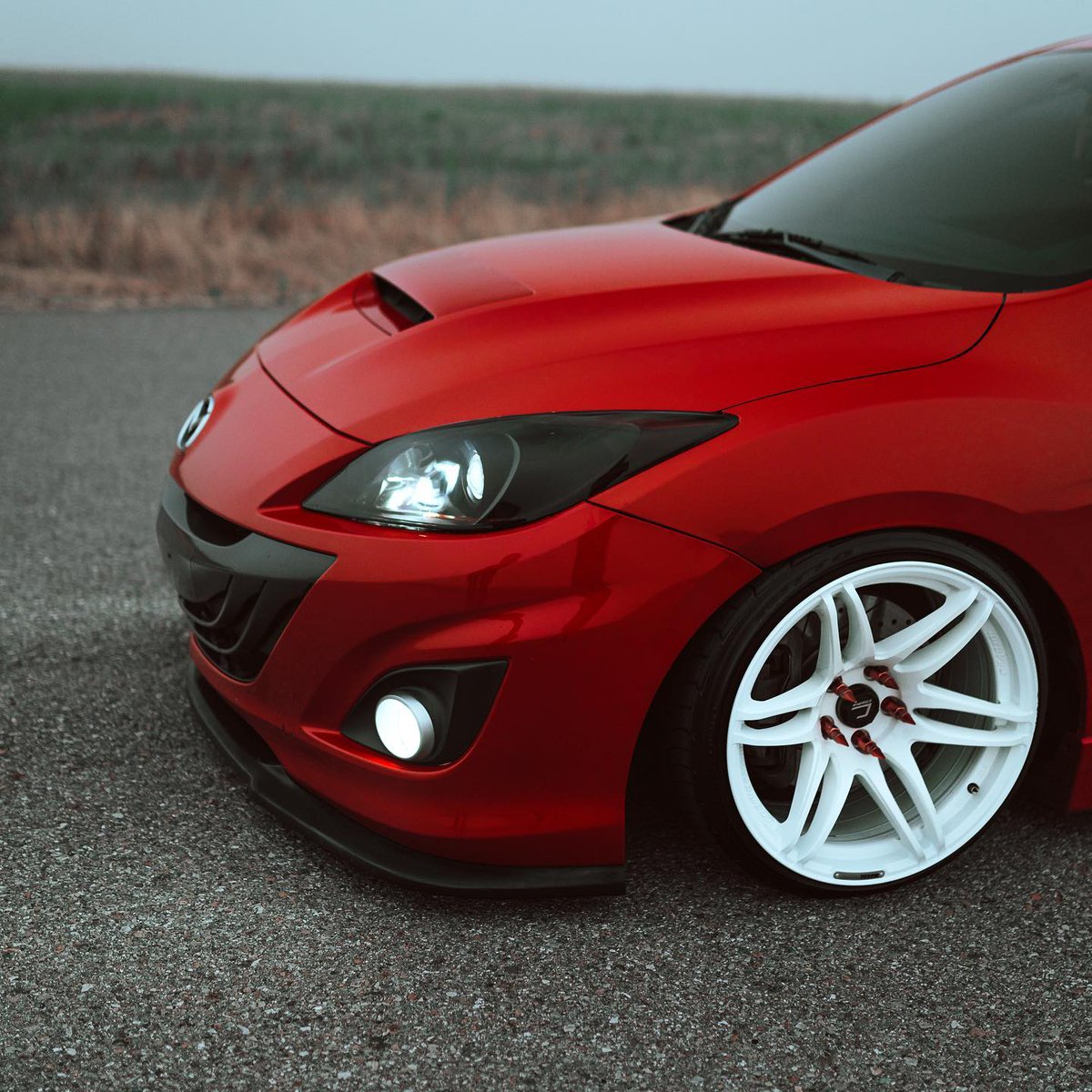 CosmisUsa's tweet photo. #ThrowbackThursday
🏎️ @shaggy_speed3
📸 @garretthasacamera
.
.
.
#cosmis #cosmisracing #cosmiswheels #comsisusa #wheels #wheel #hatch #hatchback #fitment #mrii #mazdaspeed3 #speed3 #mazdanation #mazda3 #mazdaspeed https://t.co/k6SLgSNTCF