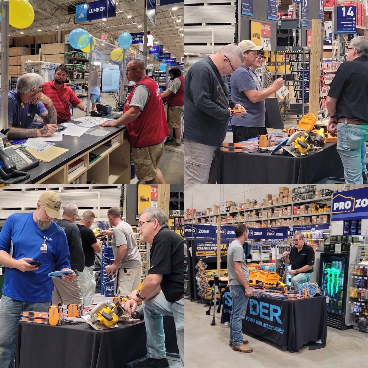 Great job to Heather and her team today. The team is having fun with this event. Great customer interaction and vendor involvement.<a href="/shanejthompson/">Shane Thompson</a> <a href="/BlueTeam_R21/">Lowe’s Region 21</a> <a href="/KrisWel79144460/">Kris Welch</a> <a href="/NickPompilio/">Nick Pompilio</a> <a href="/NikkiBoomershi1/">Nikki Boomershine</a> #lowesmvp #lowespros <a href="/NXeloures/">Nikki Xeloures</a>