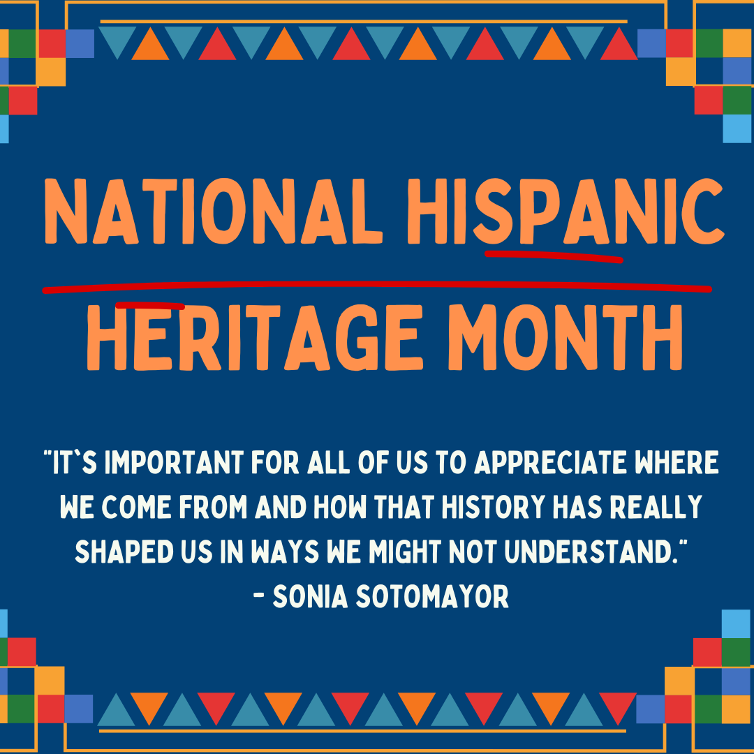 Happy #HispanicHeritageMonth! When thinking about heritage and culture, Supreme Court Justice, Sonia Sotomayor, said it best "It's important for all of us to appreciate where we come from and how that history has really shaped us in ways we might not understand." 

#flocdc
