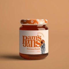 UFVGDD's tweet photo. Student project by Cobi Timmermans 🍓🍒🍑

Pam's Jams is a fictional brand that has its own visual language and identity, logo, packaging, and print materials. 

@goufv @ufvarts #graphicdesign https://t.co/9ddFh4nCzn
