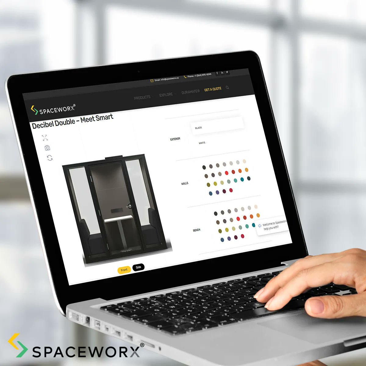 SpaceworxUSA's tweet photo. Did you know that Spaceworx offers an almost endless array of colors?
To simplify the decision process, we have created our Product Customizer... check our website and give it a try. 🔵🟡🟣🔴 https://t.co/Bigxw9MQ35