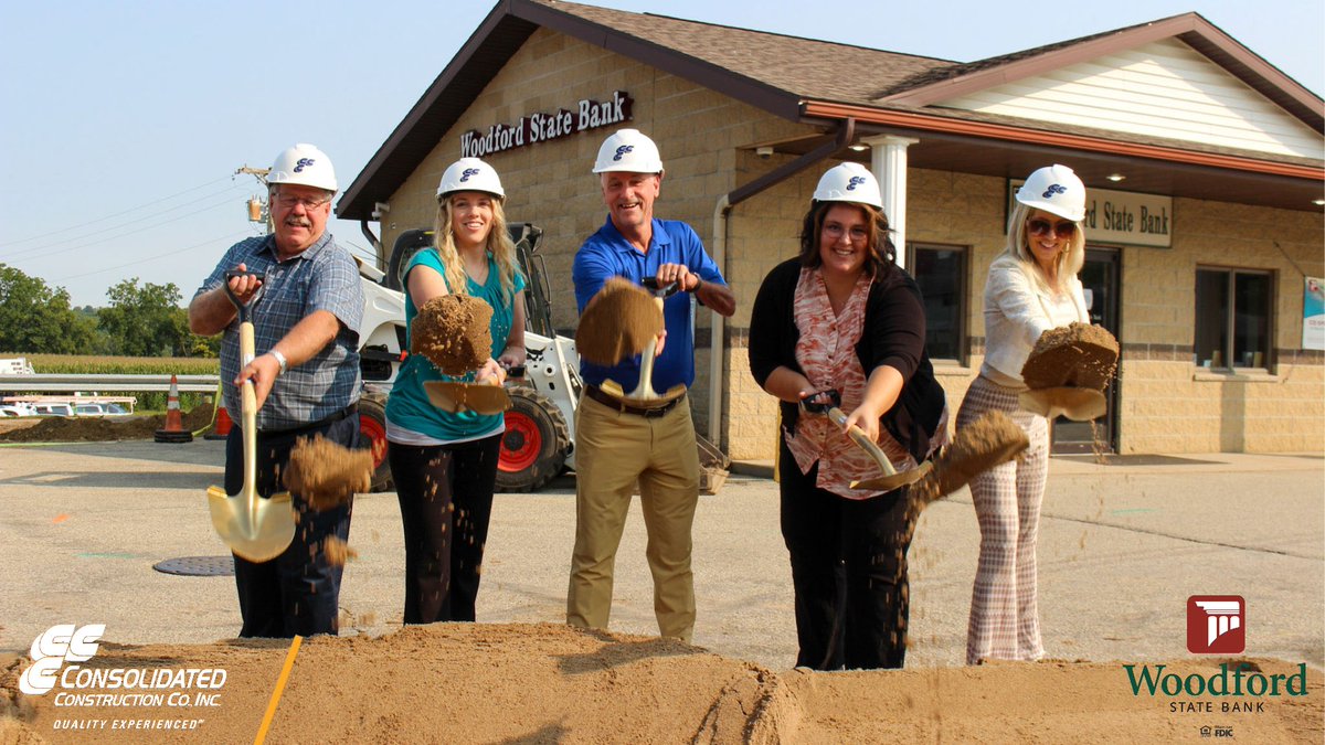 1Call2Build's tweet image. Yesterday, we joined Woodford State Bank and the Pecatonica CoOp for a groundbreaking ceremony ahead of the construction that will take place in South Wayne, WI starting next Monday. We are excited to get started!

@PecatonicaSWM