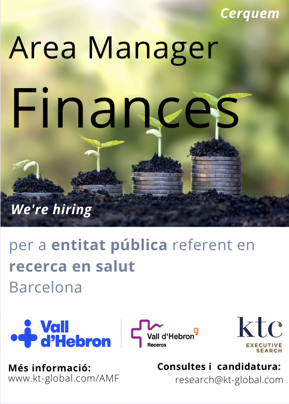 ktglobal's tweet photo. En selecció: Coordinador/a #Finances per a institut de públic de recerca biomèdica a #Barcelona: https://t.co/HdcUpAyOKB #JobAlert #jobopportunity 

#jobopening  #CFO #DF #feina #empleo #OfertaDeEmpleo #WeAreHiring #recerca #salut https://t.co/0pFtbsFshv