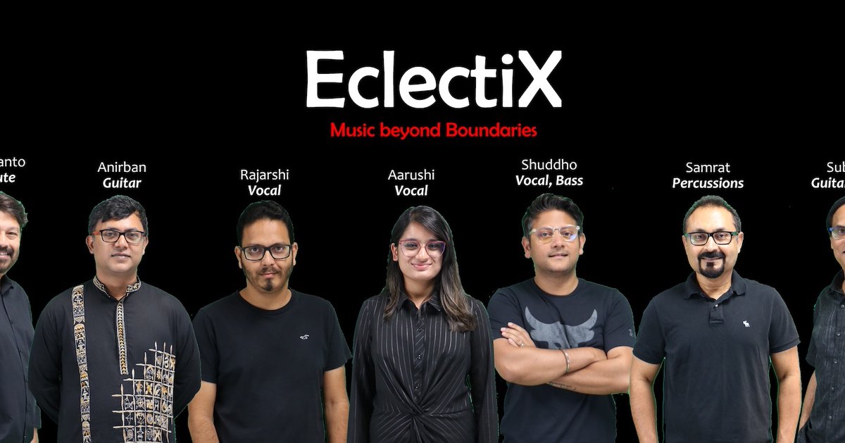 The Silicon Valley Day and Night Fun Fest is about...Silicon Valley and fun! EclectiX! A band of 7 members is a perfect mashup of our amazingly international part of the world.

FREE parking &amp; Admission &amp; Entertainment

ow.ly/waj050KIkPv

#Cupertino #CupertinoRotary #SVDNFF