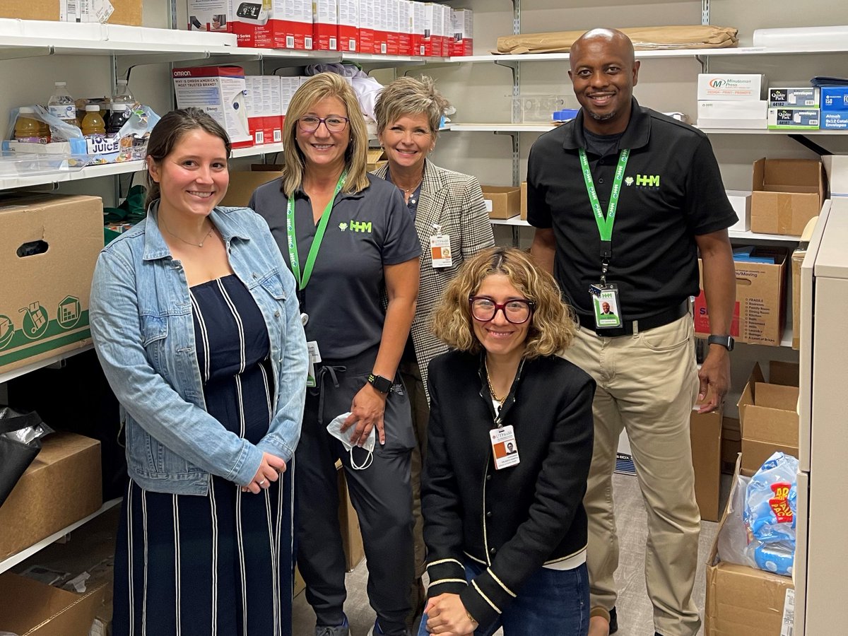 UTHpromotion's tweet photo. We visited our partners at @HealingHandsDal to drop off blood pressure cuffs! We work with HHM Health and @American_Heart on our Hypertension prevention initiative. https://t.co/RCachuBGb9 https://t.co/CrTf1YILBA