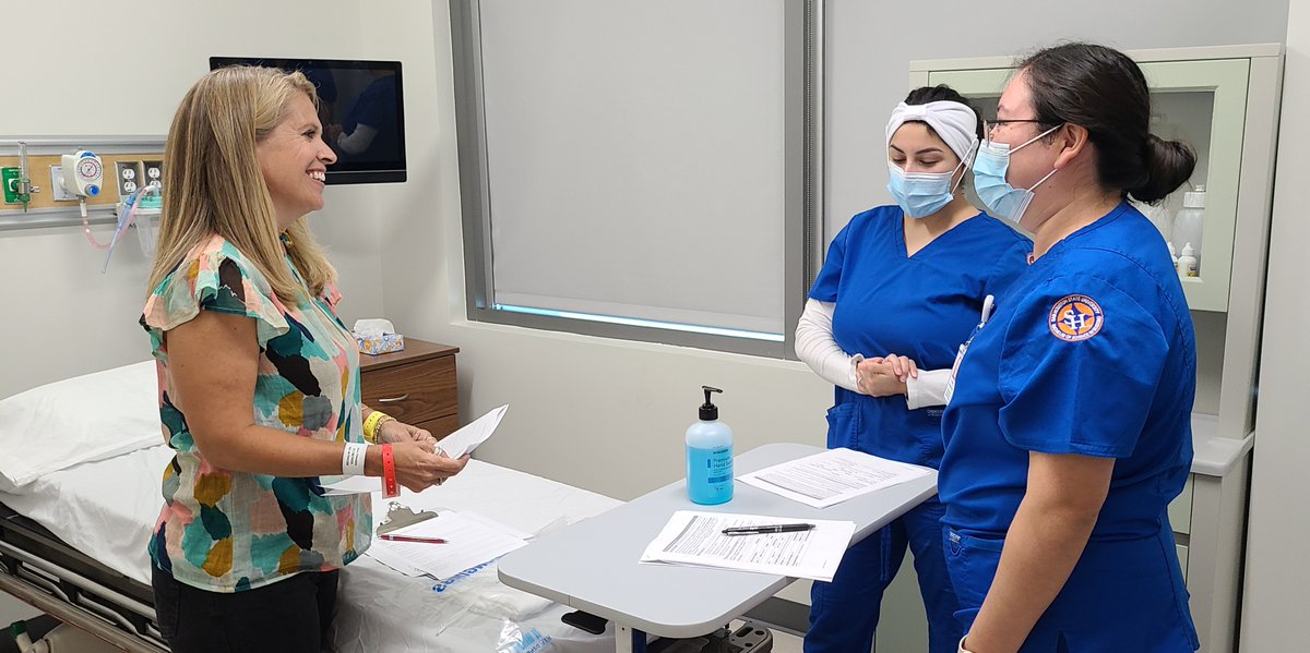 SHSU_SON's tweet photo. HEALTHCARE SIMULATION WEEK 2022
The SON Standardized Patient (SP) Program offers our nursing students a dynamic sense of patient realism. The simulated patients selected for our nursing program are professionals who have a passion, interest, &amp; respect for education. Way to go! 👏 https://t.co/d4iqmk0hBQ