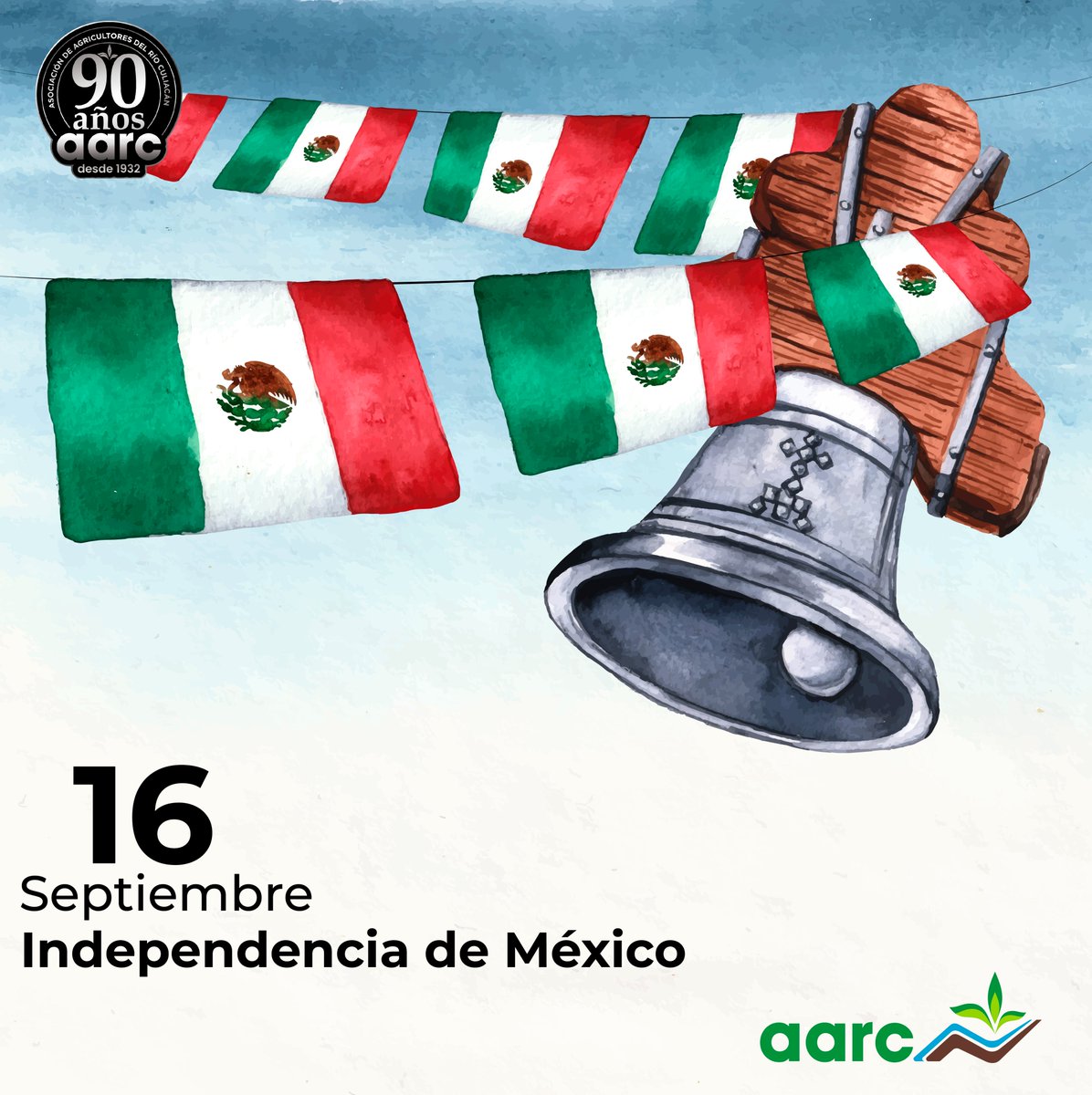 Conmemoramos 212 años de lucha para celebrar hoy el Día de la Independencia de México🇲🇽. 
¡Viva México! 
#Efemérides #AARC #InformAARC