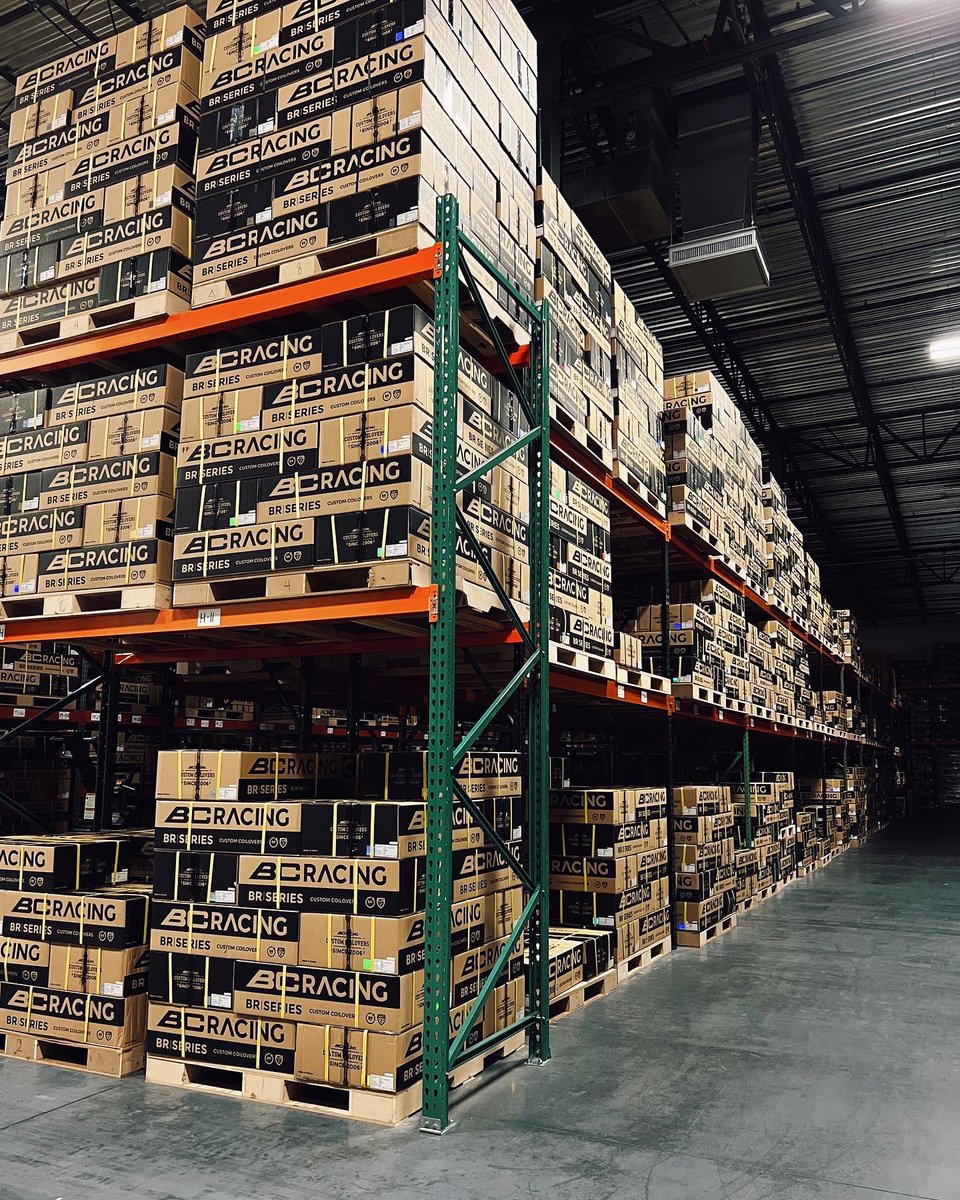 BCRacingNA's tweet photo. Stocked up and ready to ship! Need a set of #customcoilovers for yourself? Contact your BC Racing sales rep today to start your custom order! • #bcracingna #bcracing #customcoilovers #go4gold #digdeeper #coilovers #brseries #dsseries #zrseries https://t.co/nnpOCIONHQ