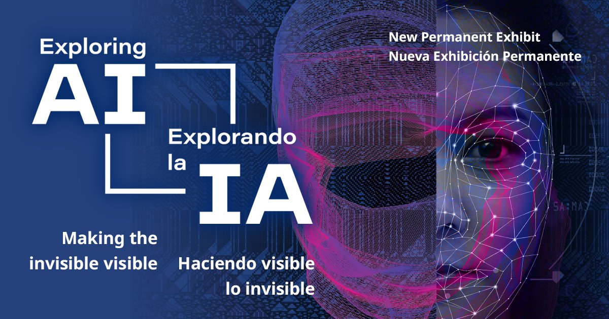 The Museum’s newest exhibit, Exploring AI: Making the Invisible Visible, is your intro to #ArtificialIntelligence 💡 Discover where #AI is being used, and learn how the choices we make influence the impact of these technologies
🌐  bit.ly/ExploringAI
#museumofscience #Boston