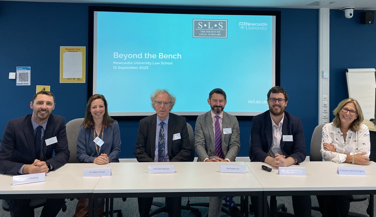 Thank you very much to our fantastic panellists, inc Prof Alan Paterson, @jamessflee, @LewisGrahamLaw, @rjcahill1, who managed to be here in-person. We also thank Prof Cheryl Thomas and @dickson_b for participating from afar. Lord Dyson’s Keynote still to come at 17:30.