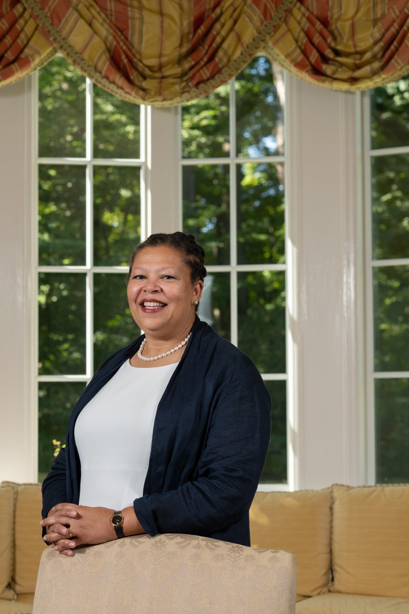 smithcollege's tweet photo. Tune in now to watch as President-elect Sarah Willie-LeBreton addresses the Smith community for the first time. #12thPresident https://t.co/sjjwVIQeVO https://t.co/42qHjTWjgi