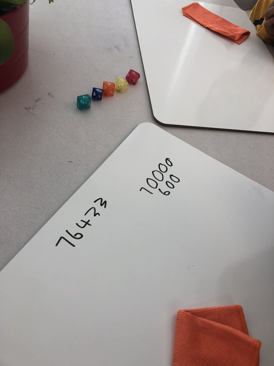 MrsVarvaresos's tweet photo. What do we remember about place value? How many different ways can we represent a number? What is the biggest and smallest number we can make with the 4 or 5 digits we have chosen? Lots of learning happening! @BerriganSchool @OCDSB https://t.co/tiHAZD0cim