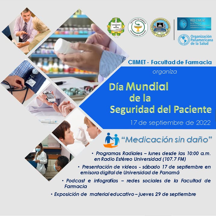 CiimetF's tweet photo. El CIIMET de la Facultad de Farmacia participa en la actividad de la OPS/OMS: Seguridad del Paciente, Medicación sin daño. https://t.co/47VlYzhE6x