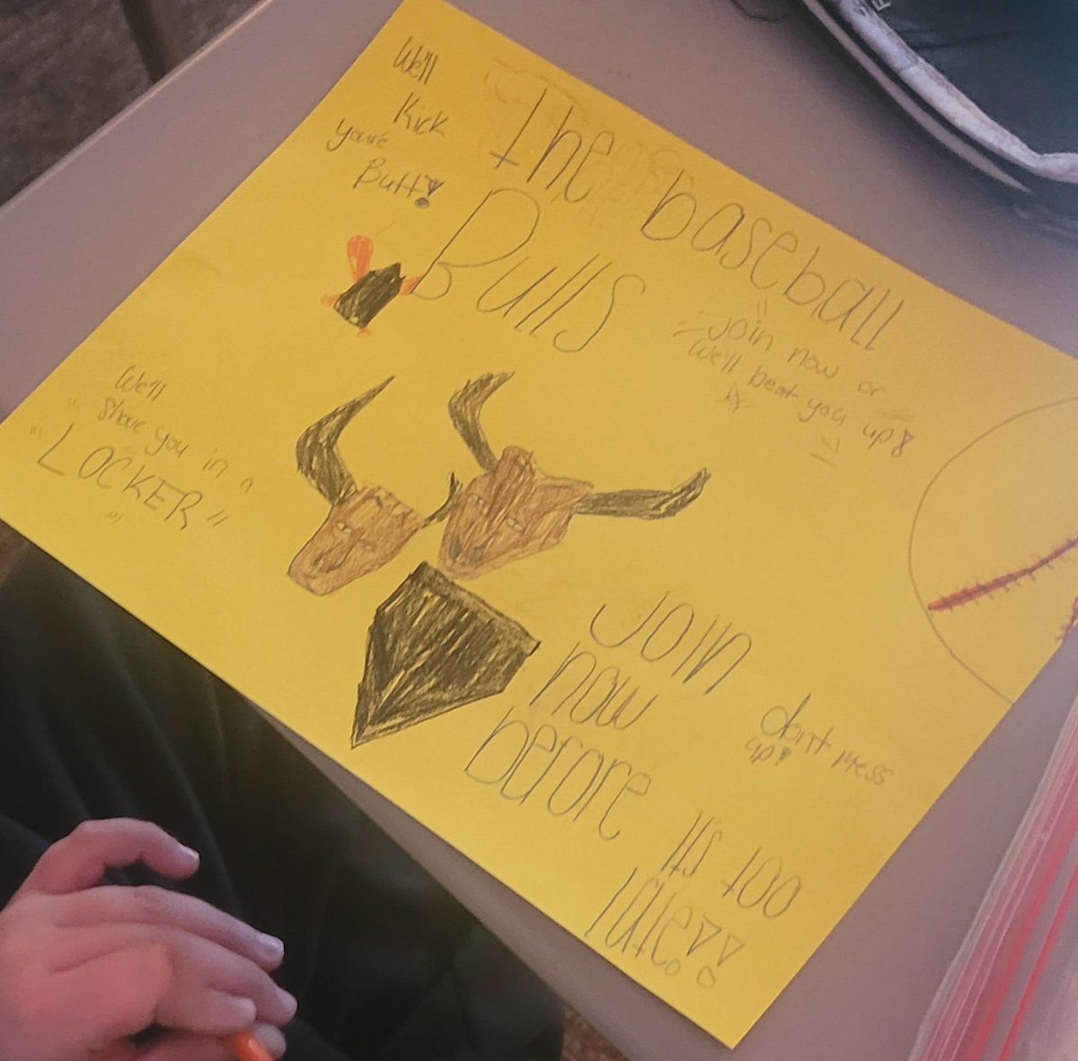 MrsSalleeJBS's tweet photo. These #MascotPosters to teach #Intonation were so fun. When I asked why this one used the #SharkMascot, he said- "Because they are always moving forward." #CreativeMatters @Mrs_Blasdel https://t.co/LrX9M1lVnj