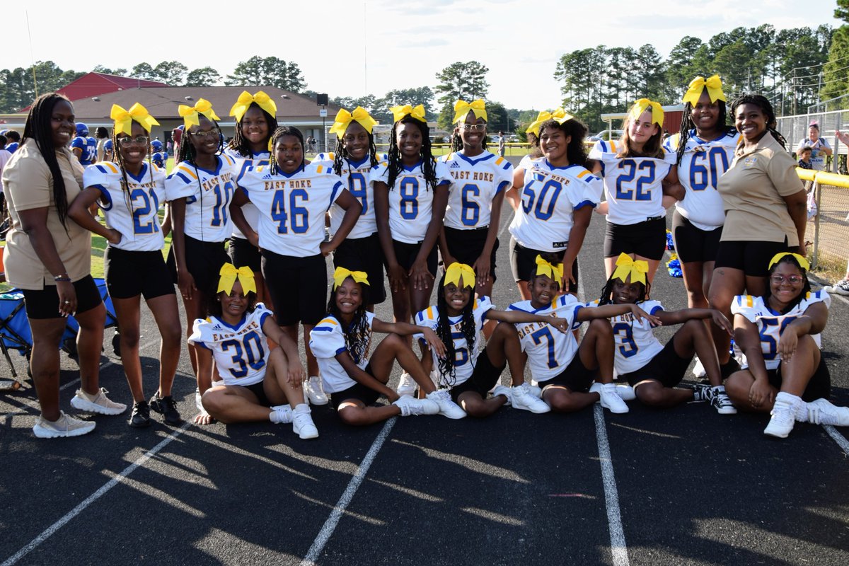 HokeCoSchools's tweet photo. Football Fridays are pretty special, but football Wednesdays are pretty awesome too...especially when it's the Middle School Football Jamboree!🏈 #GoPanthers #GoTigers #GoEagles #TeamHoke #FutureBucks https://t.co/kSA3215oOA